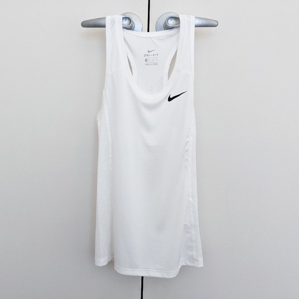 Nike Dri Fit White Tank